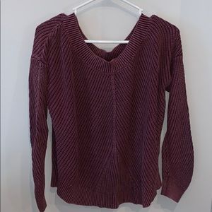 Distressed oversized Sweater